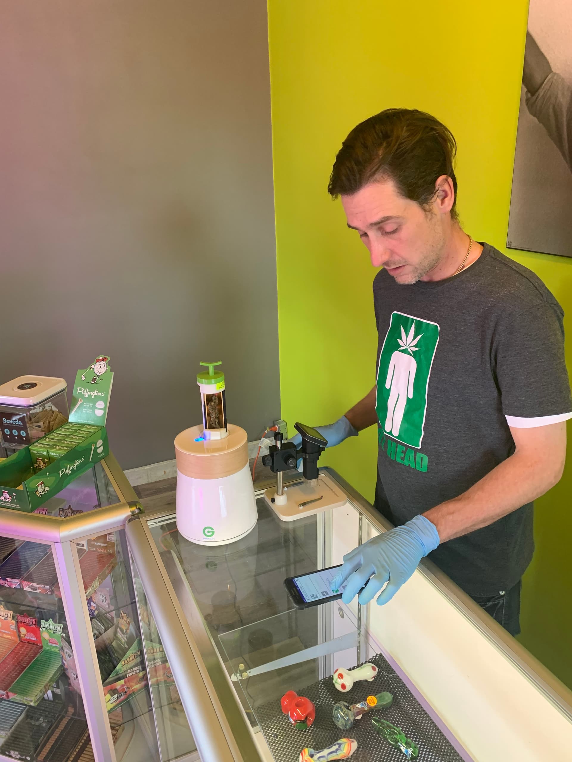 GemmaCert tech tests if weed is cannabis or legal US hemp in minutes