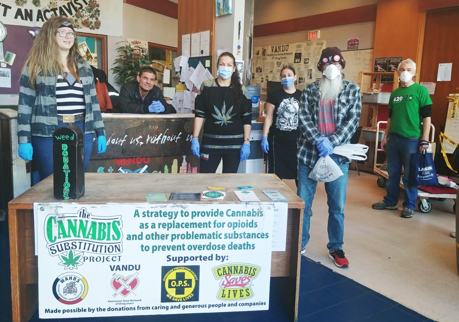 DTES cannabis charity deemed essential service during COVID-19 pandemic, not overdose crisis