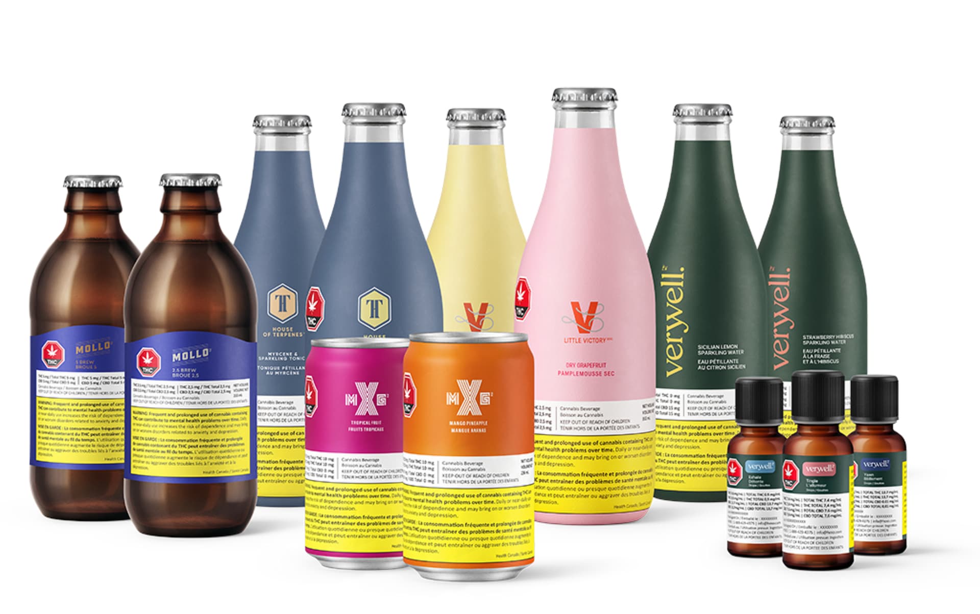cannabis beverages: molson and Hexo joint venture Truss launches five new pot drinks