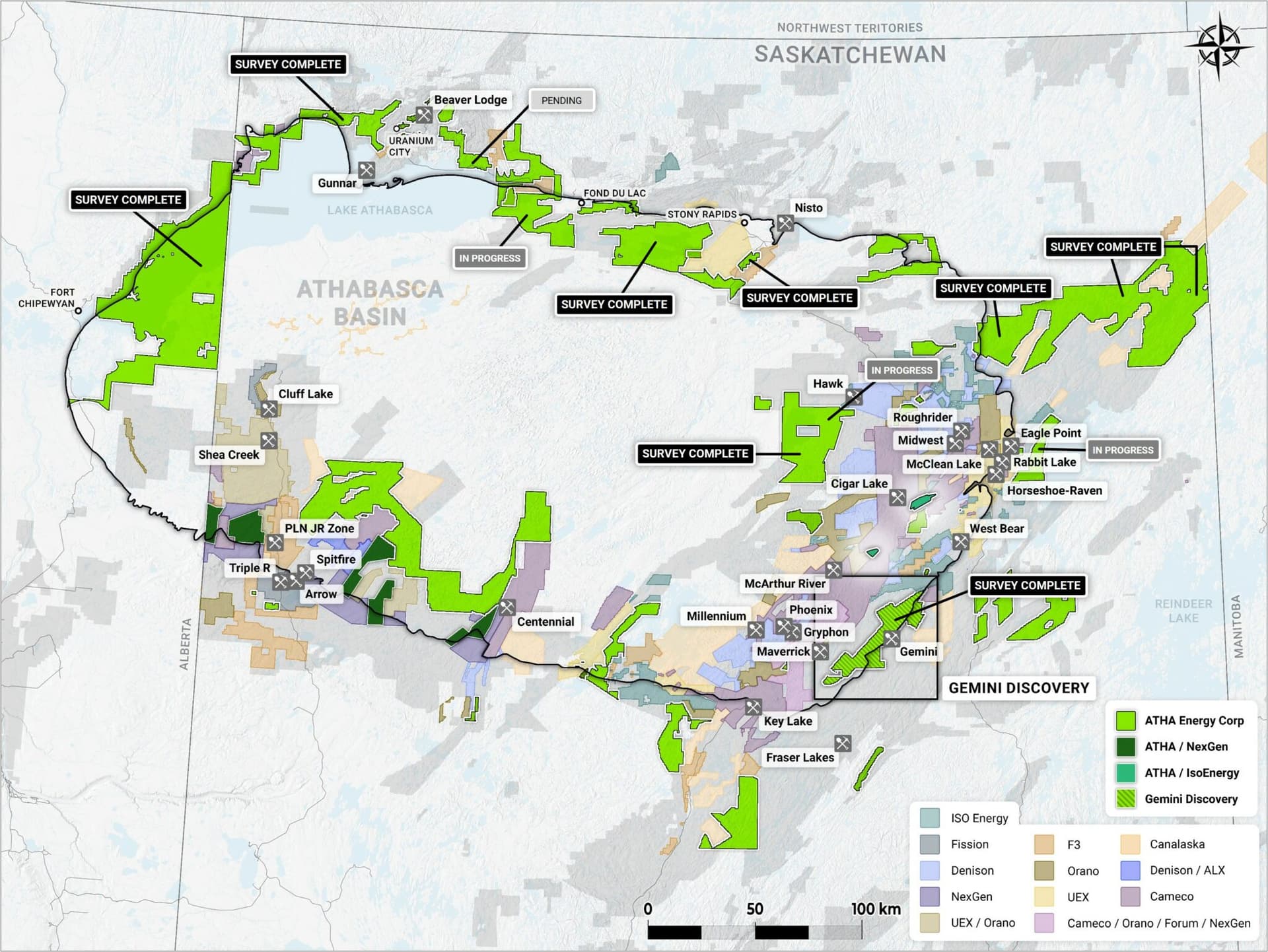 ATHA Energy employs machine learning to pinpoint uranium targets in Athabasca Basin
