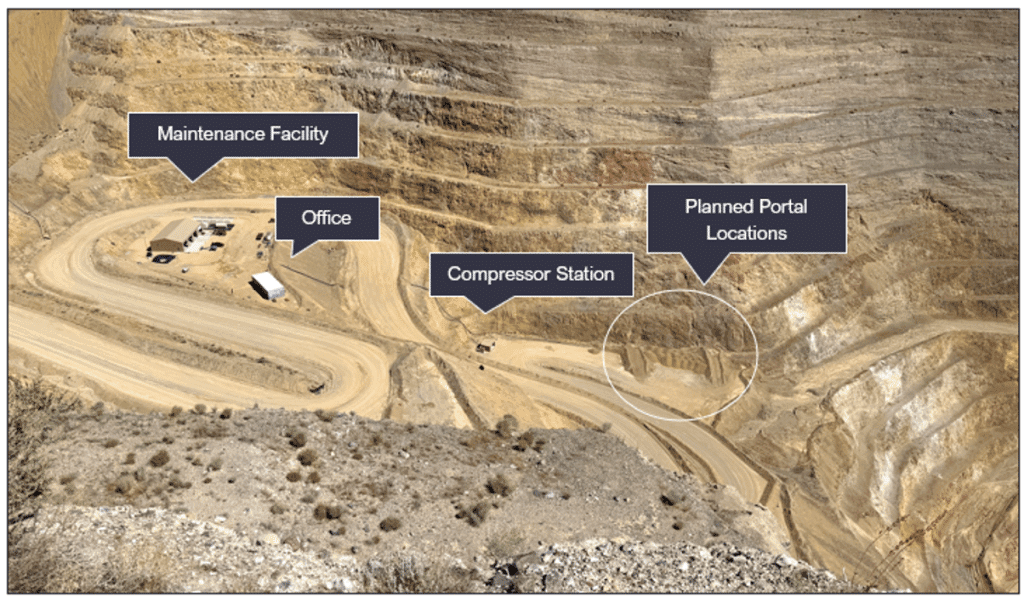 Phase One is expected to increase annual gold output from less than 50,000 ounces to a target range of 150,000 to 200,000 ounces of gold by 2028
