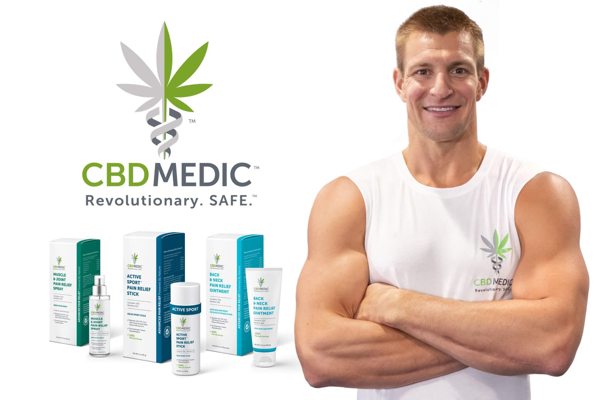 Rob Gronkowski Teams Up With CBD Company