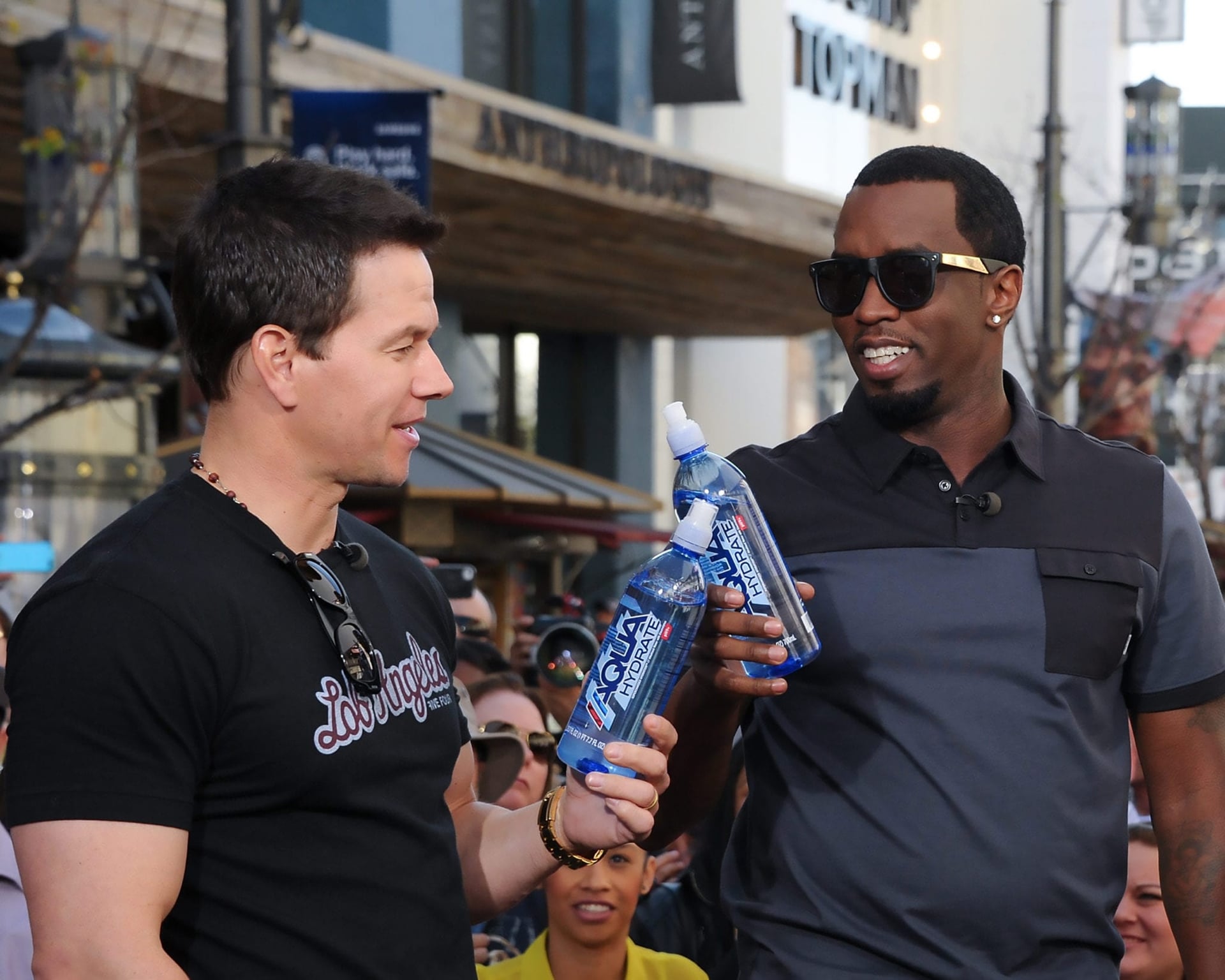 Alkaline Water Gets Mark Wahlberg and "Diddy" to Back its CBD Products