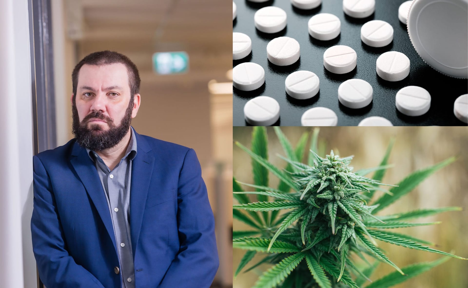 Pot Professor Studies Cannabis for Opioid Addiction as Major Drugmakers Face Lawsuits
