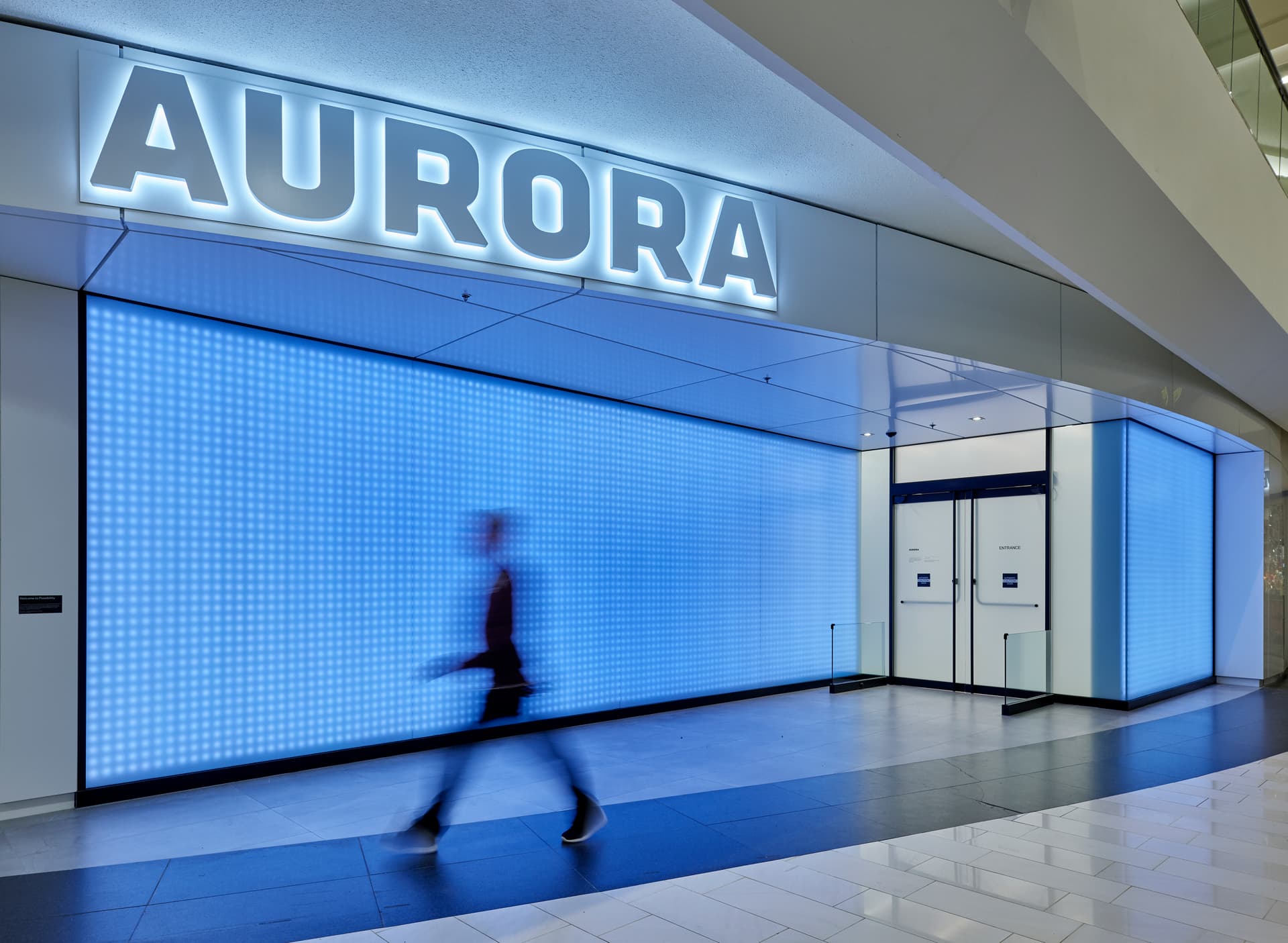 Take a look inside Aurora's 'experimental' new flagship store
