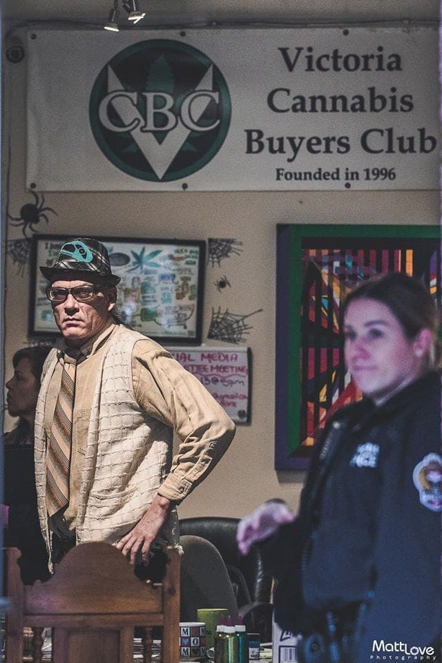 Ted Smith in VCBC raid and police officer