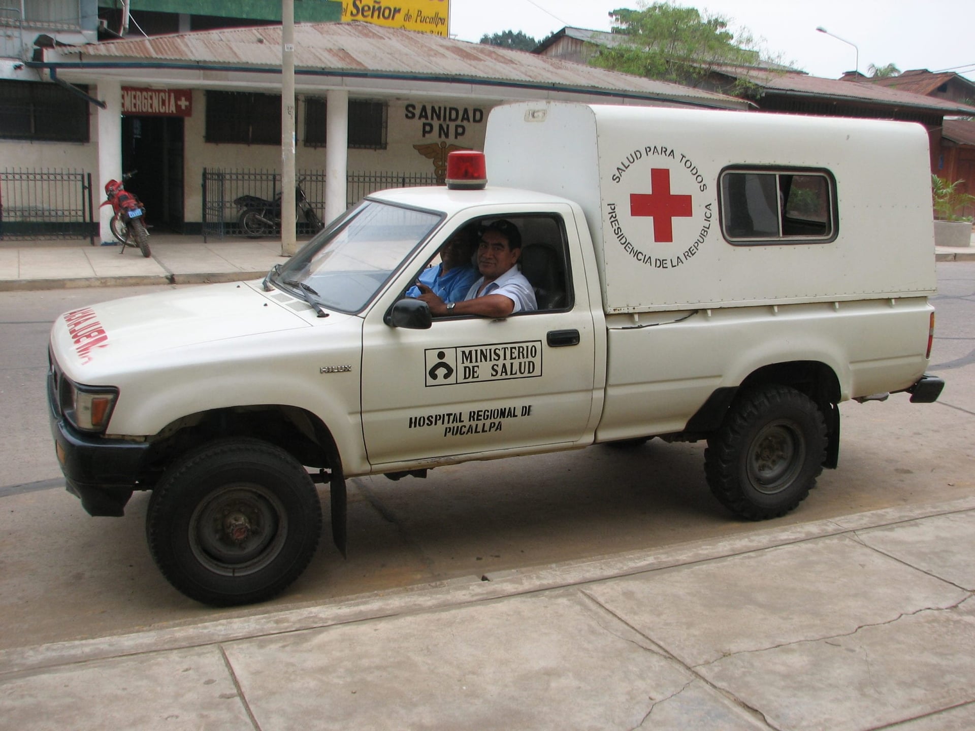 Ministry of Health Ambulance - Peru medical cannabis