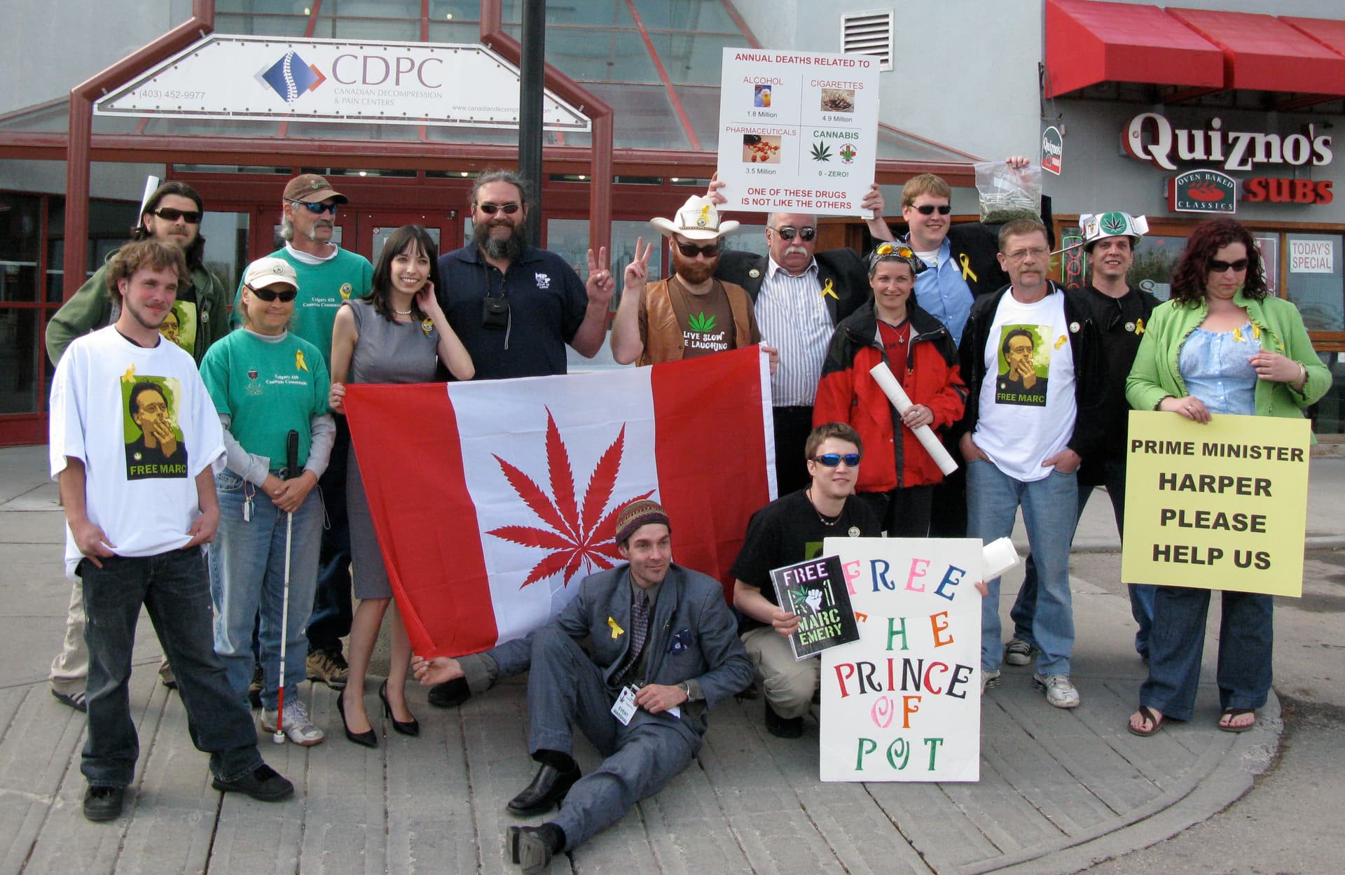 Old guard cannabis activists rally to support one of their own