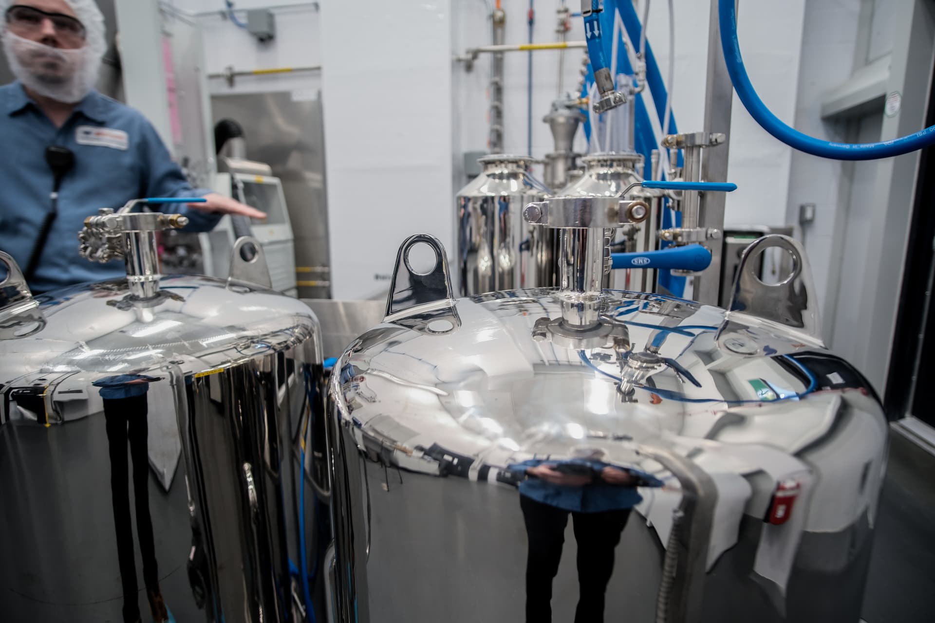 Winterizing cannabis extract in the Neptune Wellness Solutions facility in Sherbrooke, Quebec. Photo courtesy of Neptune Wellness Solutions