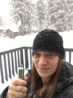 Stephanie deJager lives, vapes and drives in Revelstoke, B.C.