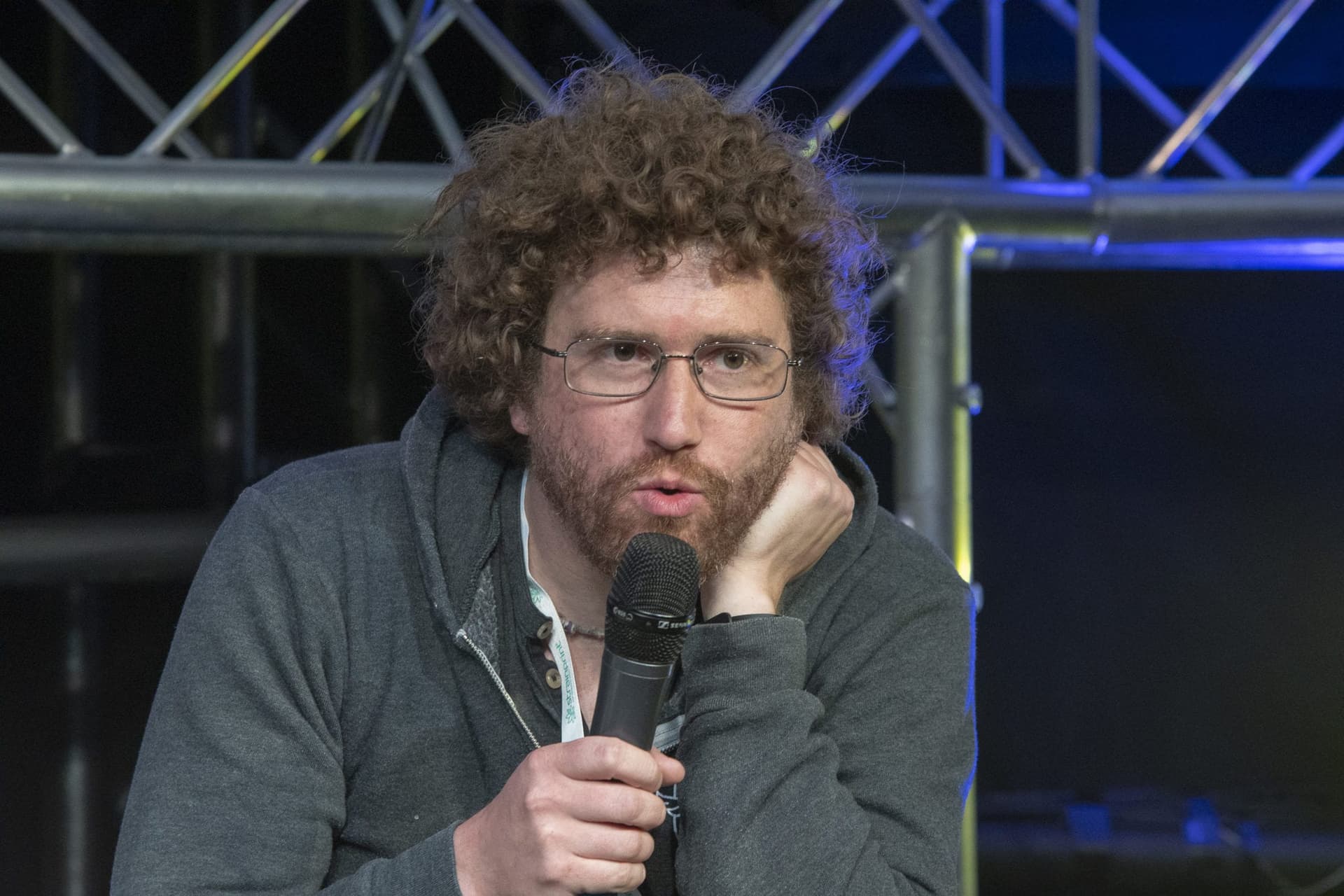 Jack Lloyd speaking at the 2019 O'Canna Biz conference in Toronto