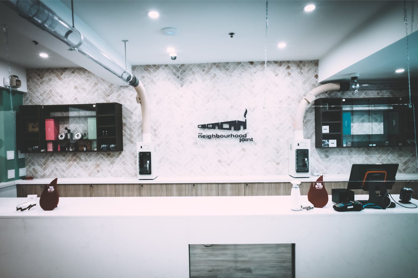 Get your doob through the tube at The Neighbourhood Joint