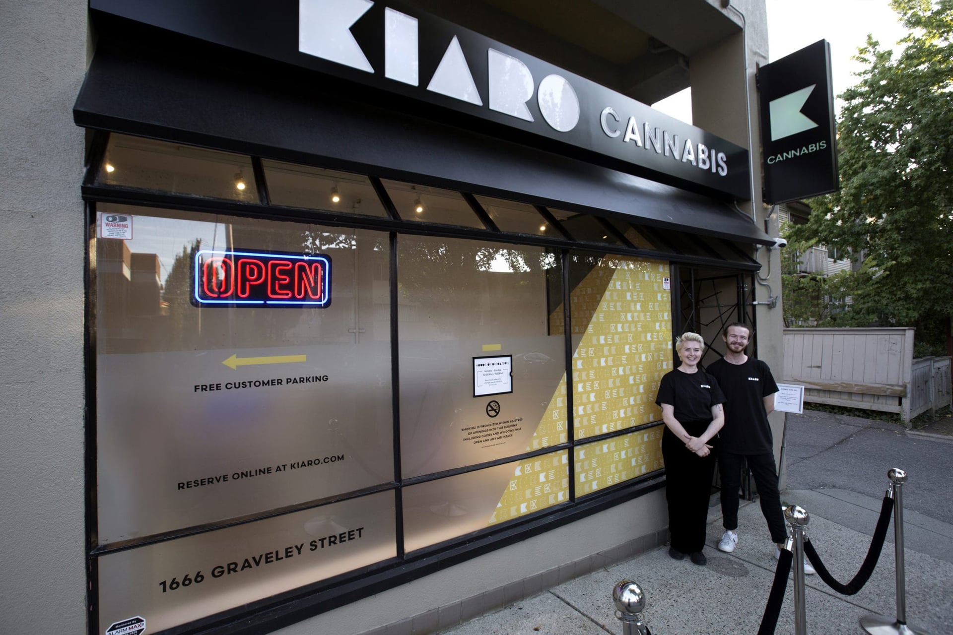 Kiaro celebrates its new Commercial Drive store this BC Day - exterior