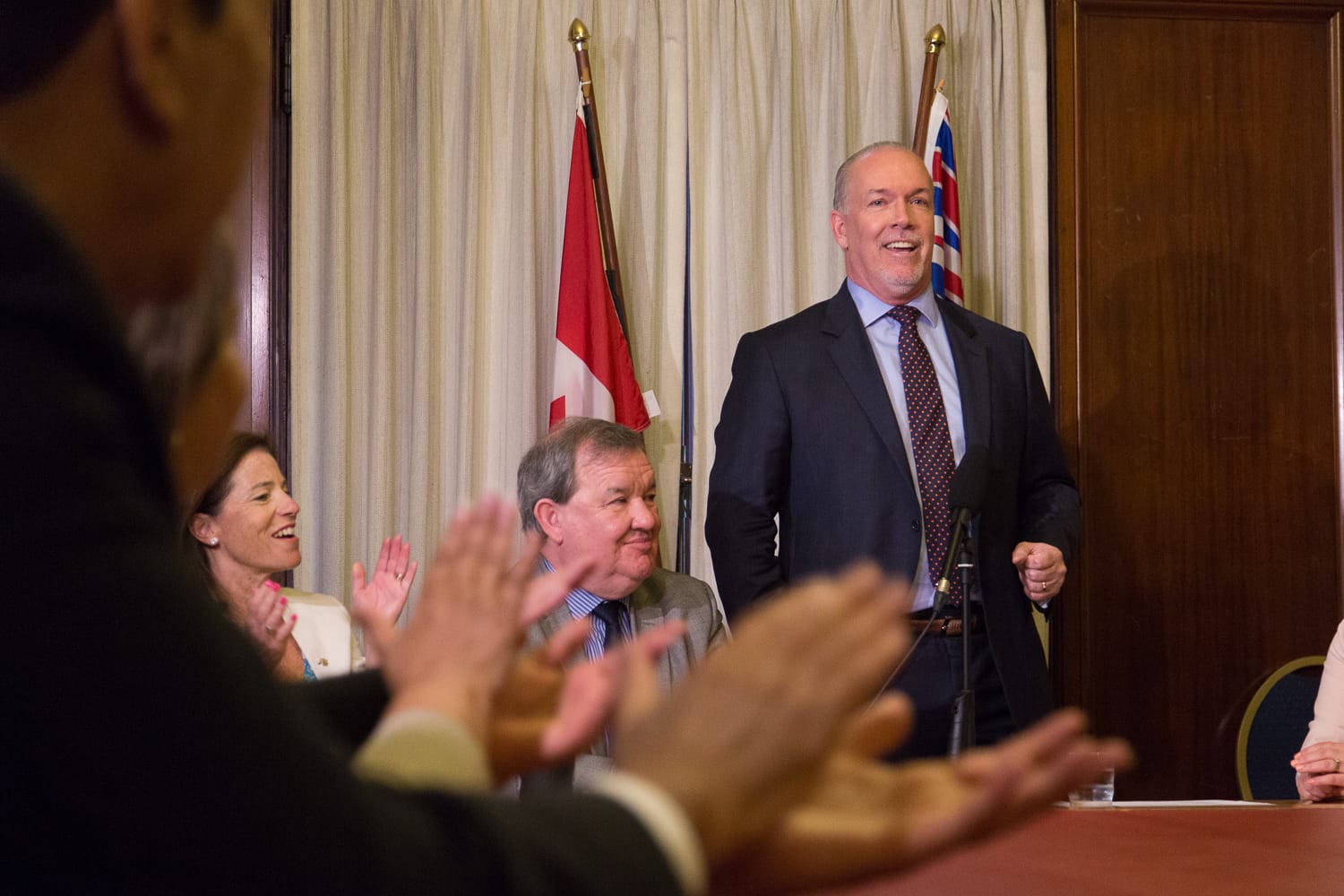 NDP doles out pre-election positivity to its BC buds