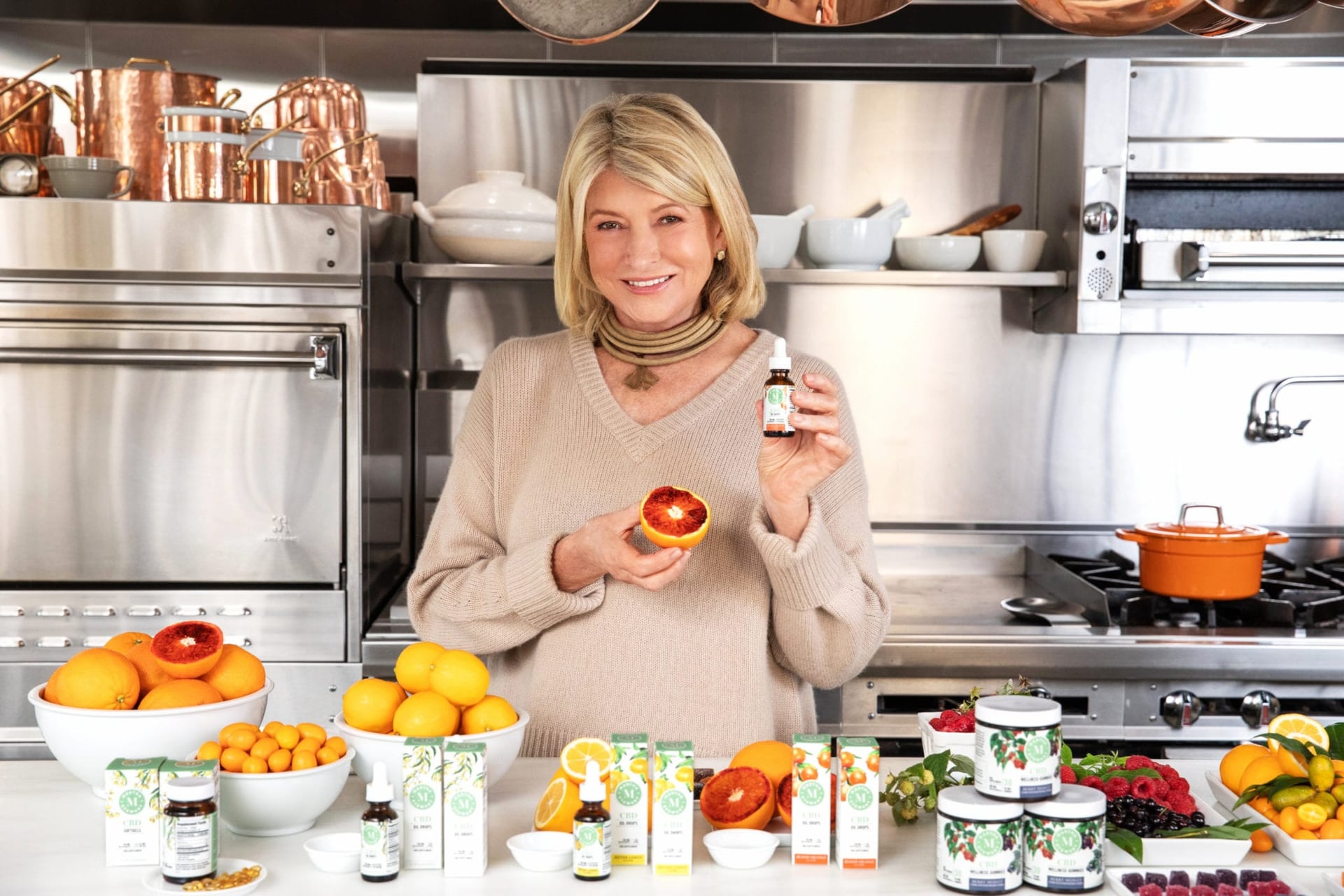Canopy launches Martha Stewart CBD line in cluttered market