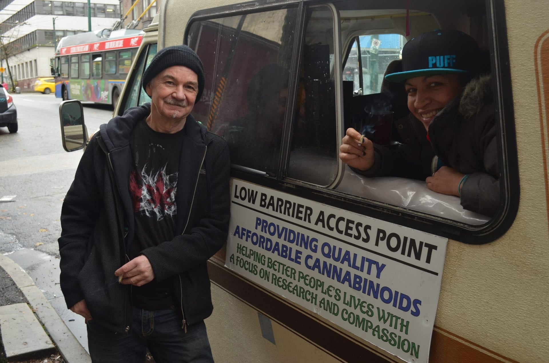 Vancouver cannabis harm reduction project takes to the streets