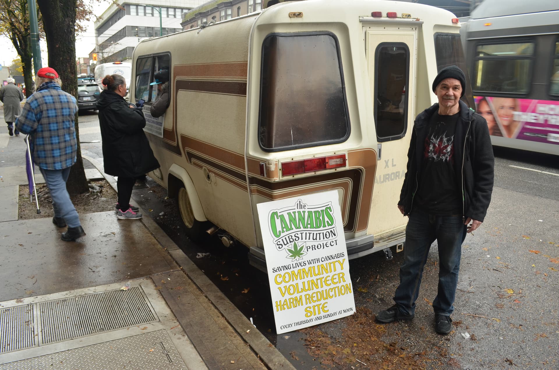 Vancouver cannabis harm reduction project takes to the streets