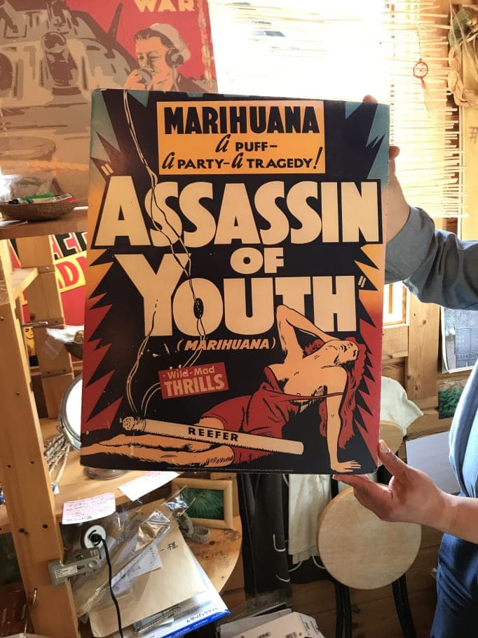 Japan maintains strict anti-weed stance despite public calls and long tradition - Taima reefer madness collection