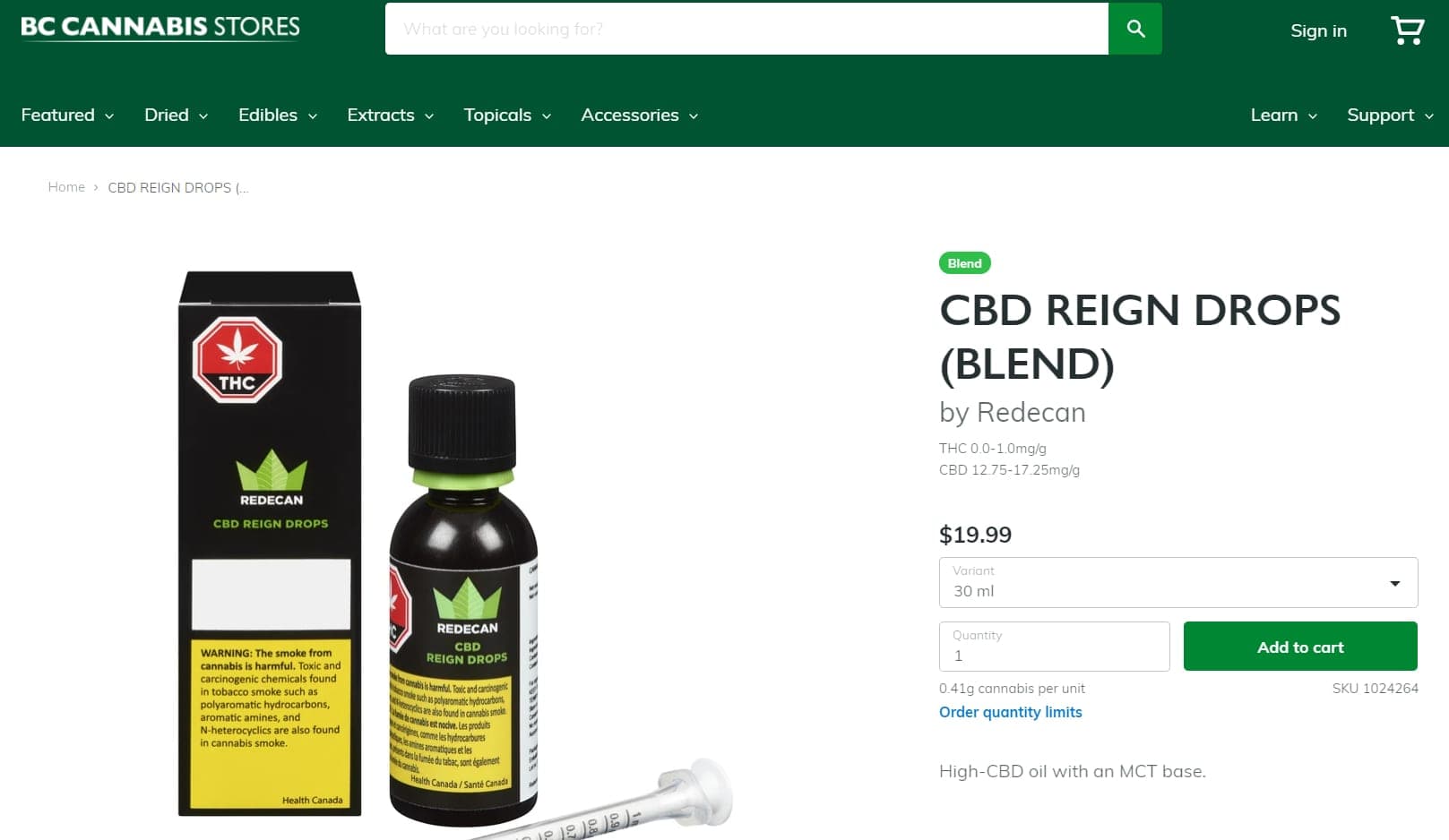 Redditor reveals BCLDB wholesale pricing - BC Cannabis Stores markup high as 117% - BCCS website