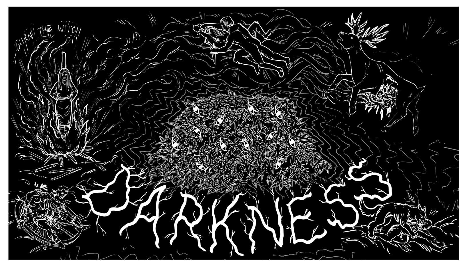 Becoming light through the darkness - My first ibogaine trip - panel 3