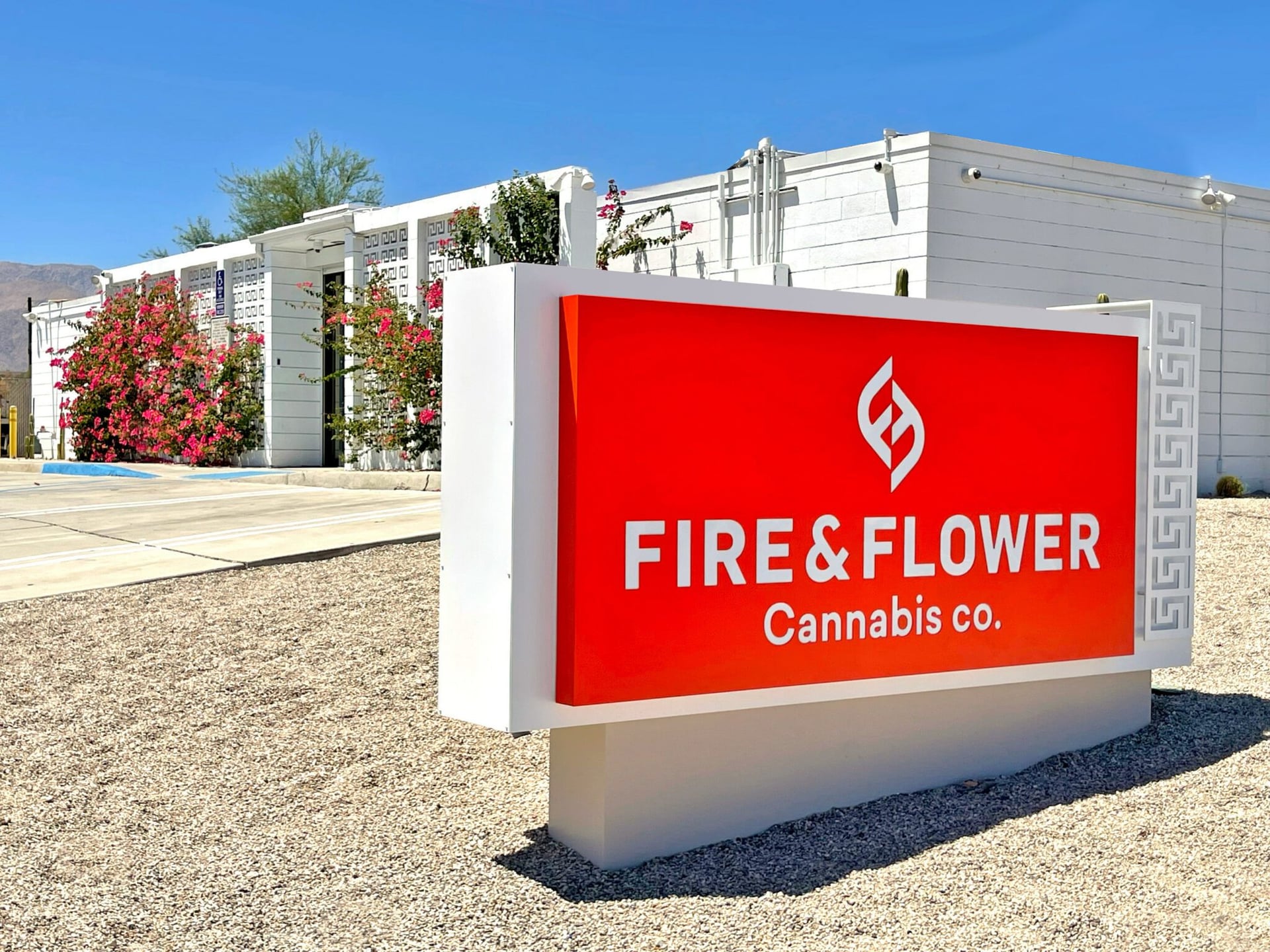 Fire & Flower's first U.S. store in Palm Springs, California