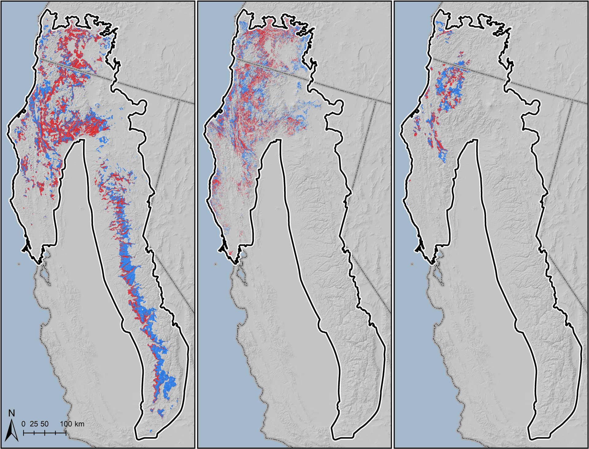 Overlap of illicit cannabis cultivation and habitats