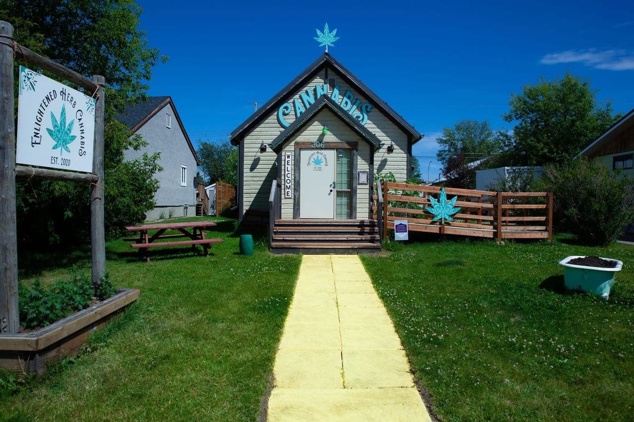 Alberta's Enlightened Cannabis store