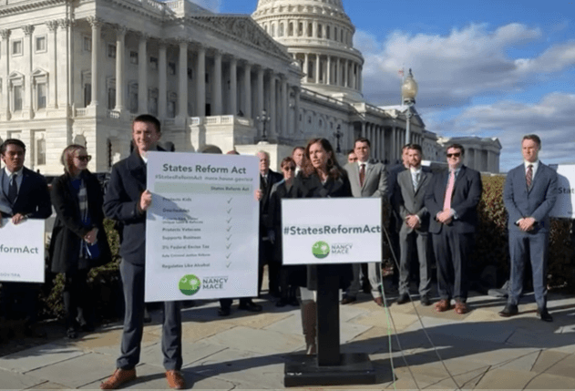 Republican bill seeks to federally legalize and tax cannabis