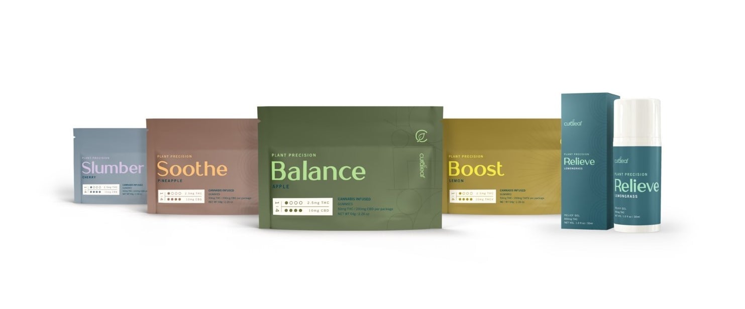 Plant Precision, Curaleaf new health & wellness brand. Photo via Curaleaf