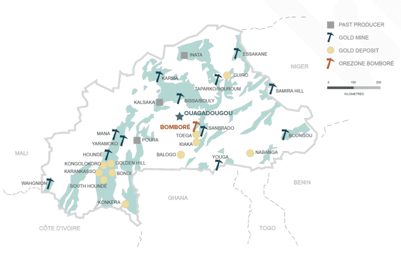 Orezone Gold achieves commercial production at Burkina Faso mine