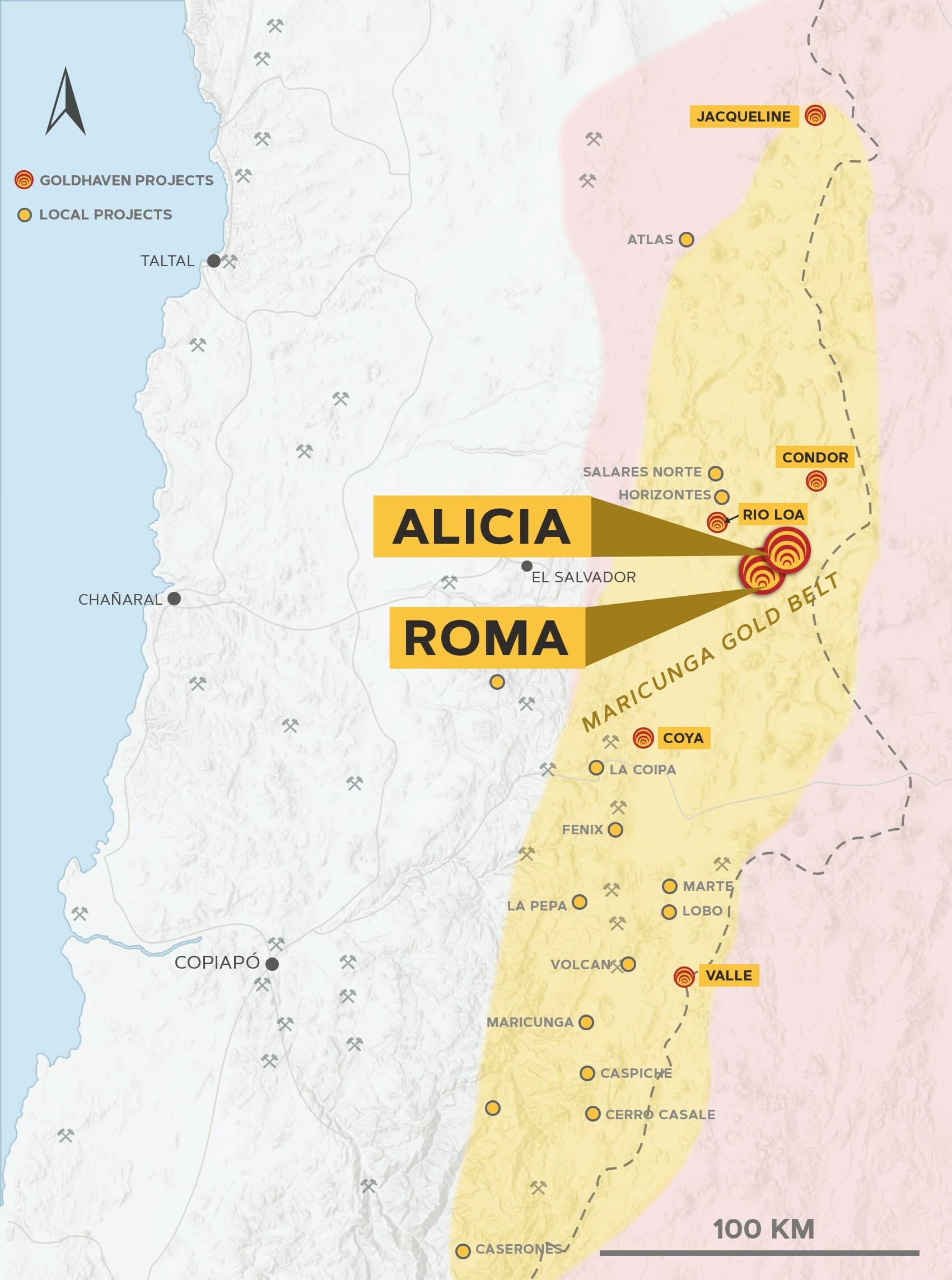 GoldHaven signs LOI with Oro Atacama for gold exploration in Chile