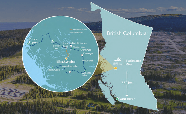 Artemis Gold acquires crucial permit for largest gold project in B.C.'s Cariboo region