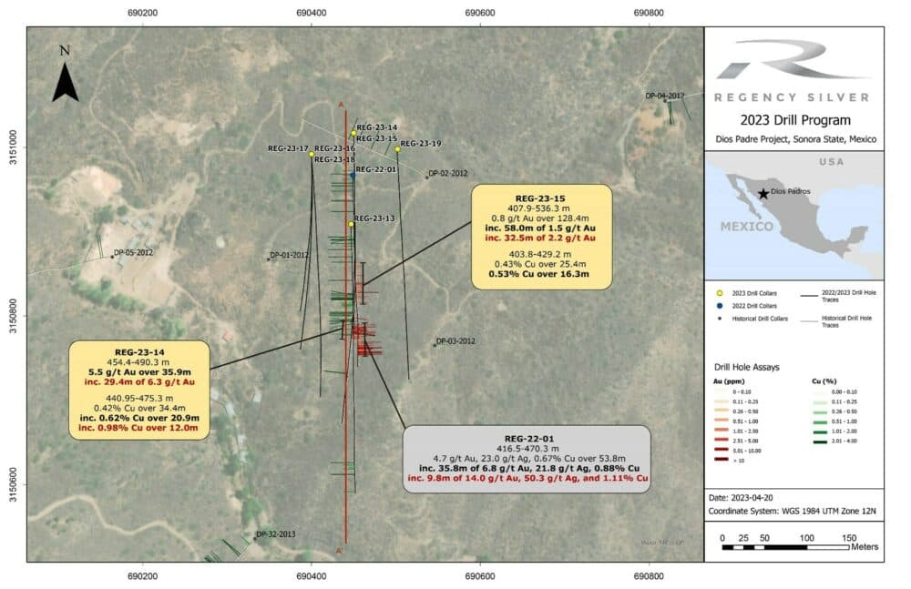 Regency Silver finds strong copper and gold mineralization in Mexico