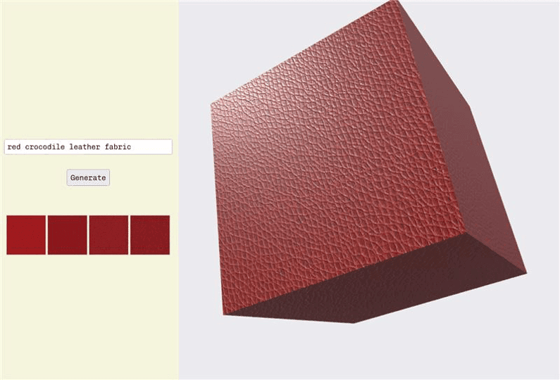 Nextech3D.AI artificial intelligence tech turns text prompts to 3D materials