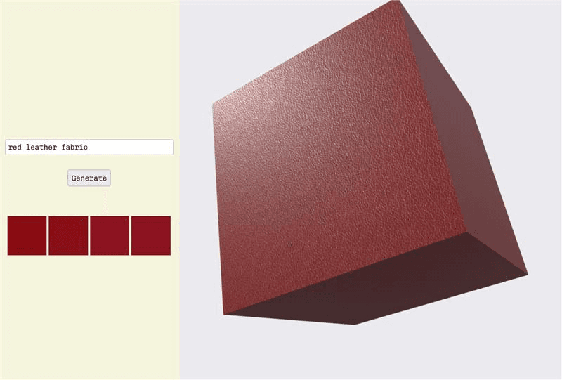 Nextech3D.AI artificial intelligence tech turns text prompts to 3D materials