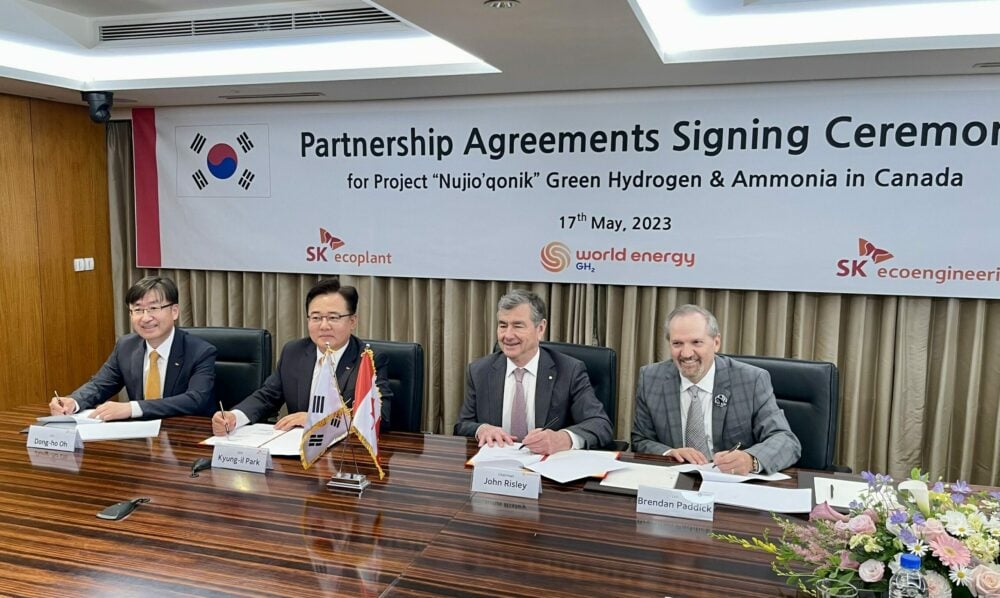 SK Ecoplant invests in green hydrogen facility in Newfoundland and Labrador