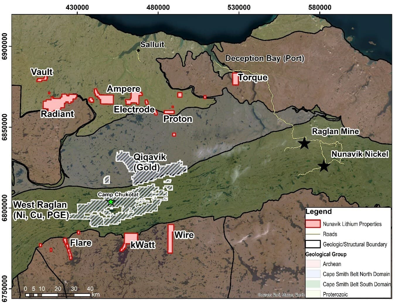 Orford Mining mobilizes exploration teams to gold, lithium and nickel projects in Nunavik