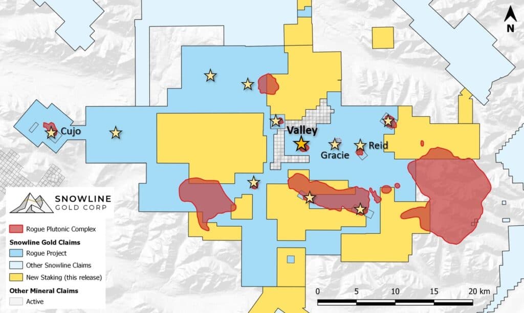 Snowline Gold expands flagship Yukon project by 80% through new staking