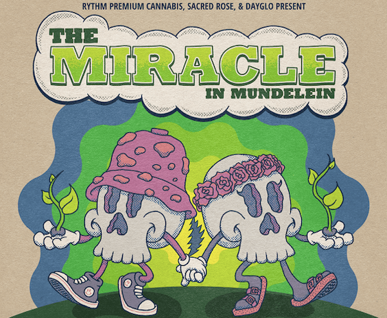 The Miracle in Mundelein, a 2-day cannabis concert extravaganza, makes its way to Illinois