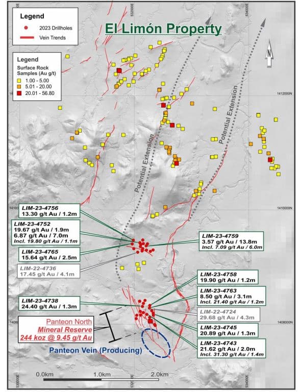Calibre Mining's finds new high-grade discoveries in untapped regions in Panteon VTEM corridor yields