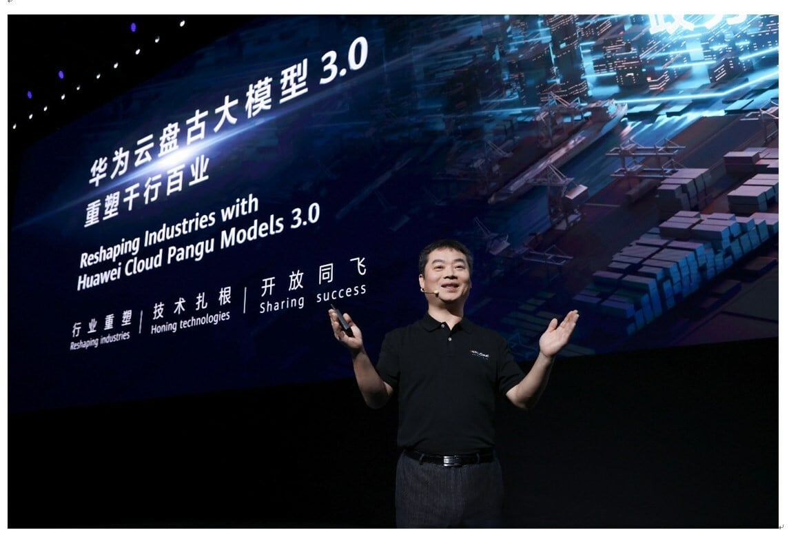 Huawei launches new ai model Pangu