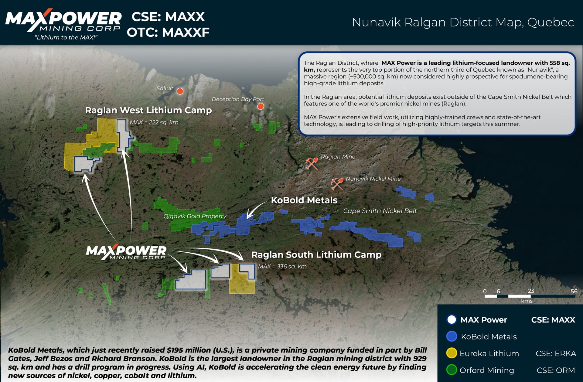 MAX Power Mining doubles lithium footprint in Northern Quebec