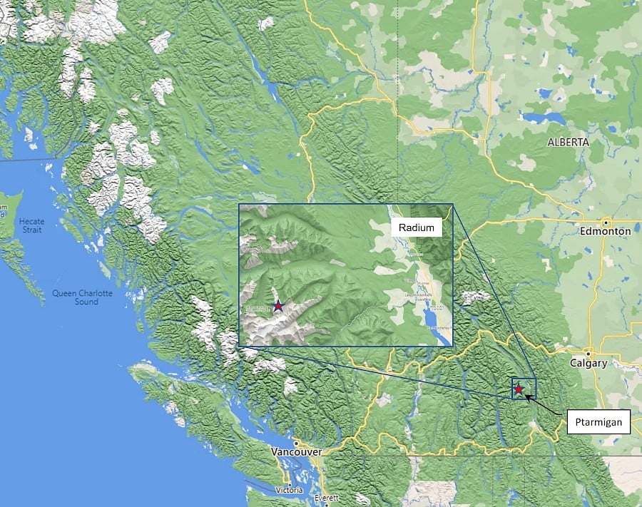 NevGold Ptarmigan subsidiary gets five BC exploration assets in option agreement