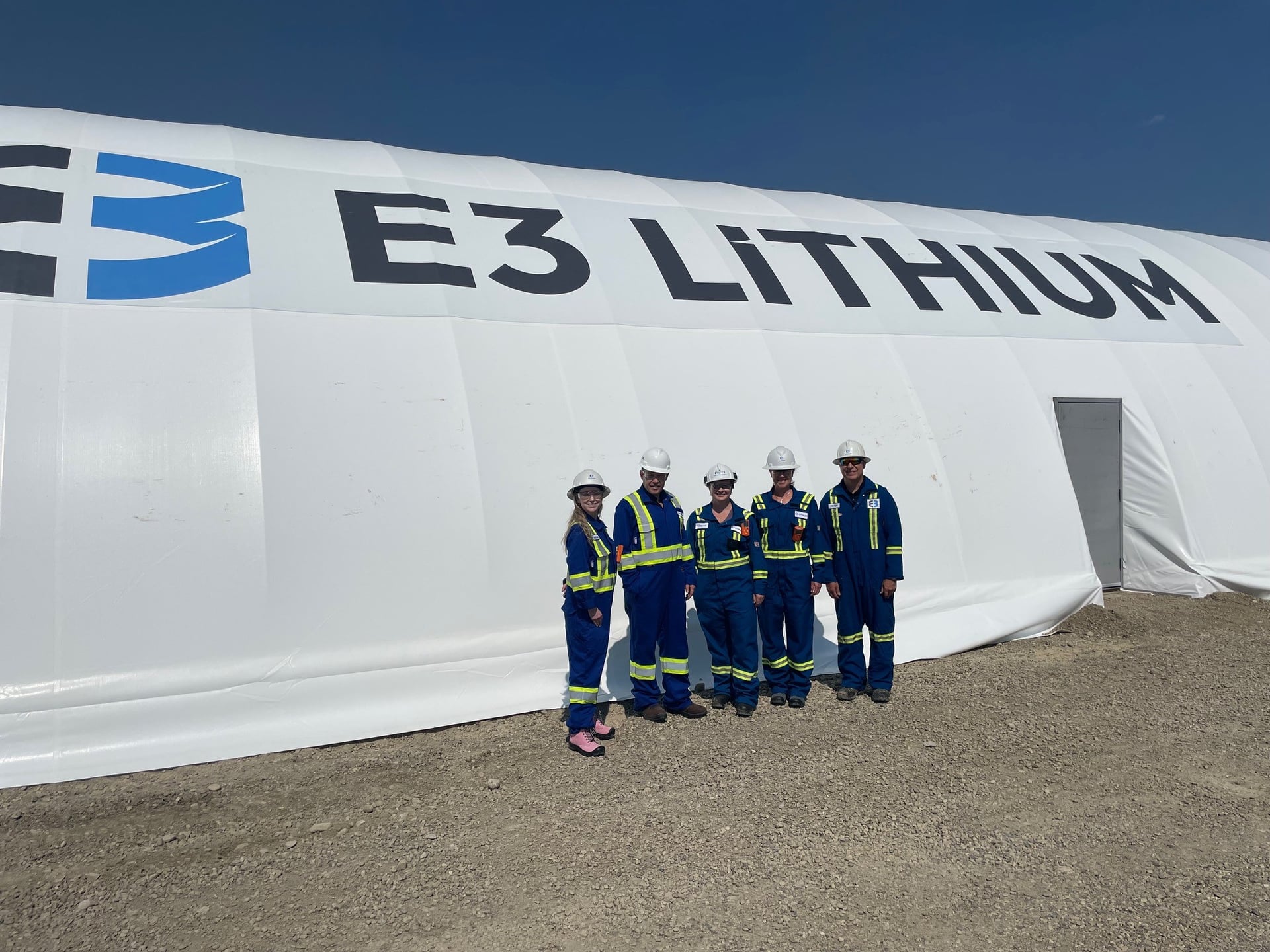 E3 Lithium produces battery grade lithium hydroxide monohydrate