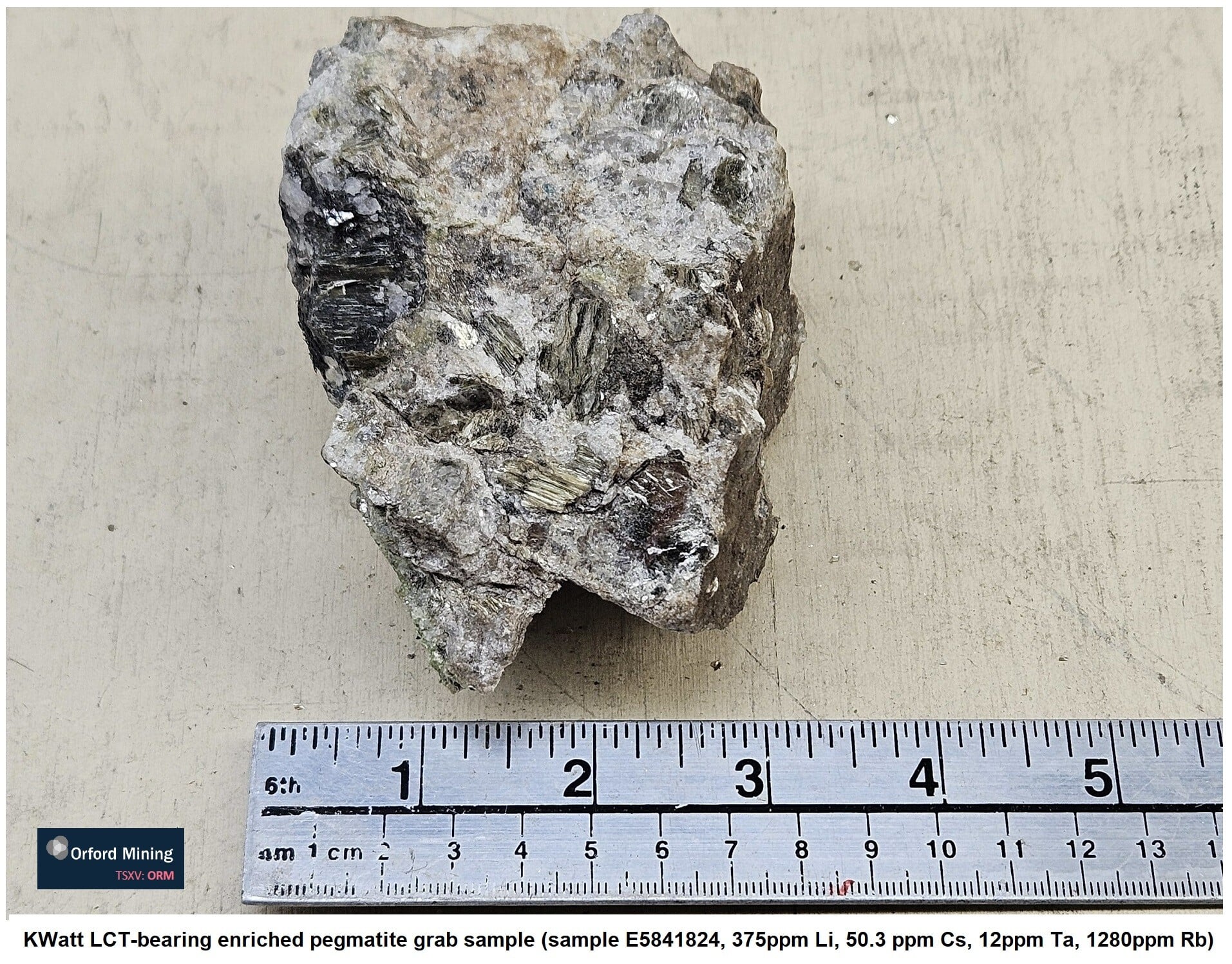 Orford Mining discovers first lithium-bearing pegmatites in Nunavik