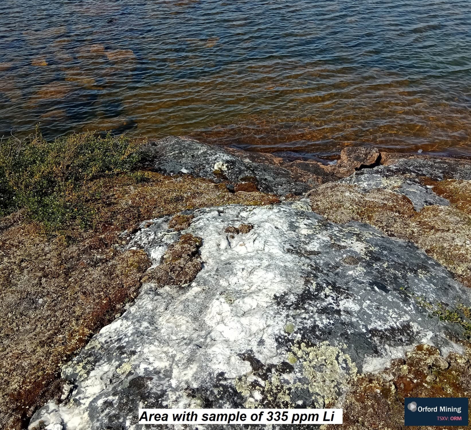 Orford Mining discovers first lithium-bearing pegmatites in Nunavik