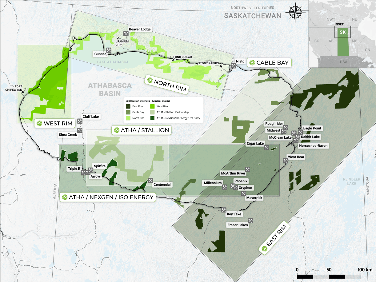ATHA Energy reports survey results from its Athabasca Basin Apex project