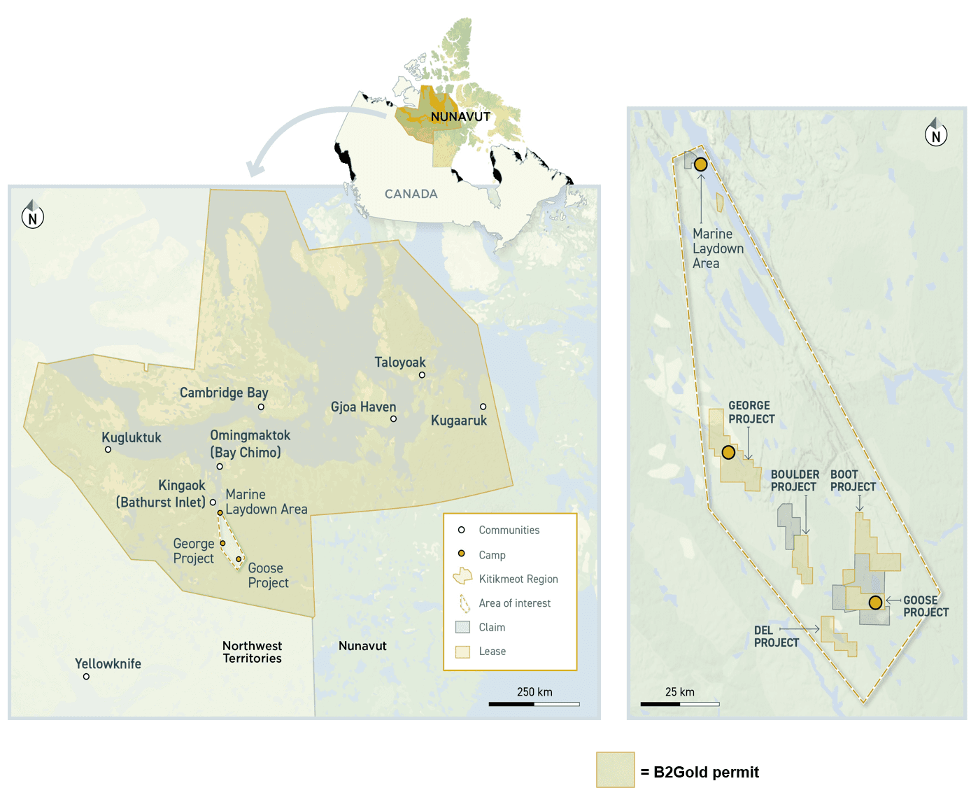 B2Gold finds positive results at Nunavut project inaugural drill campaign