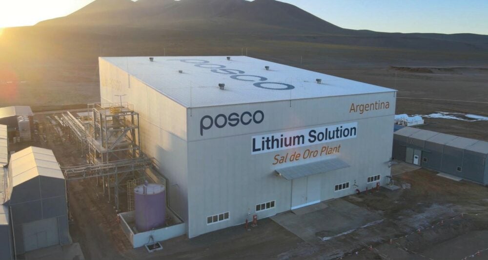 POSCO Holdings builds lithium hydroxide processing plant in South Korea