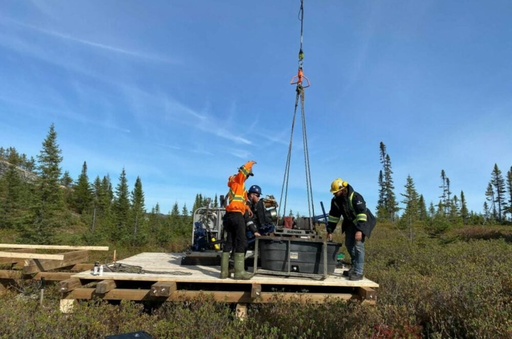 Patriot Battery Metals drill results return promising 100 meter pegmatite in Quebec